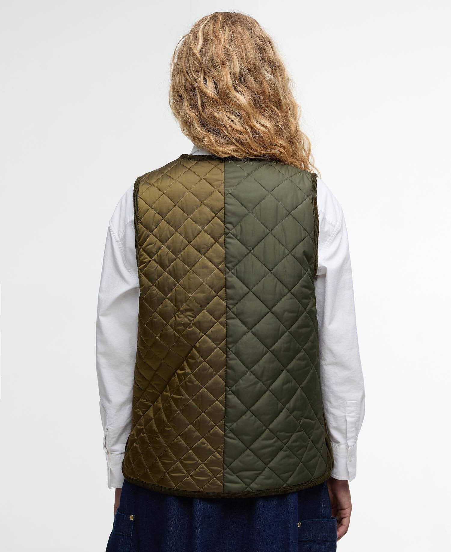 Heslerton Gilet - Golden Olive/Olive/Ancient Tartan