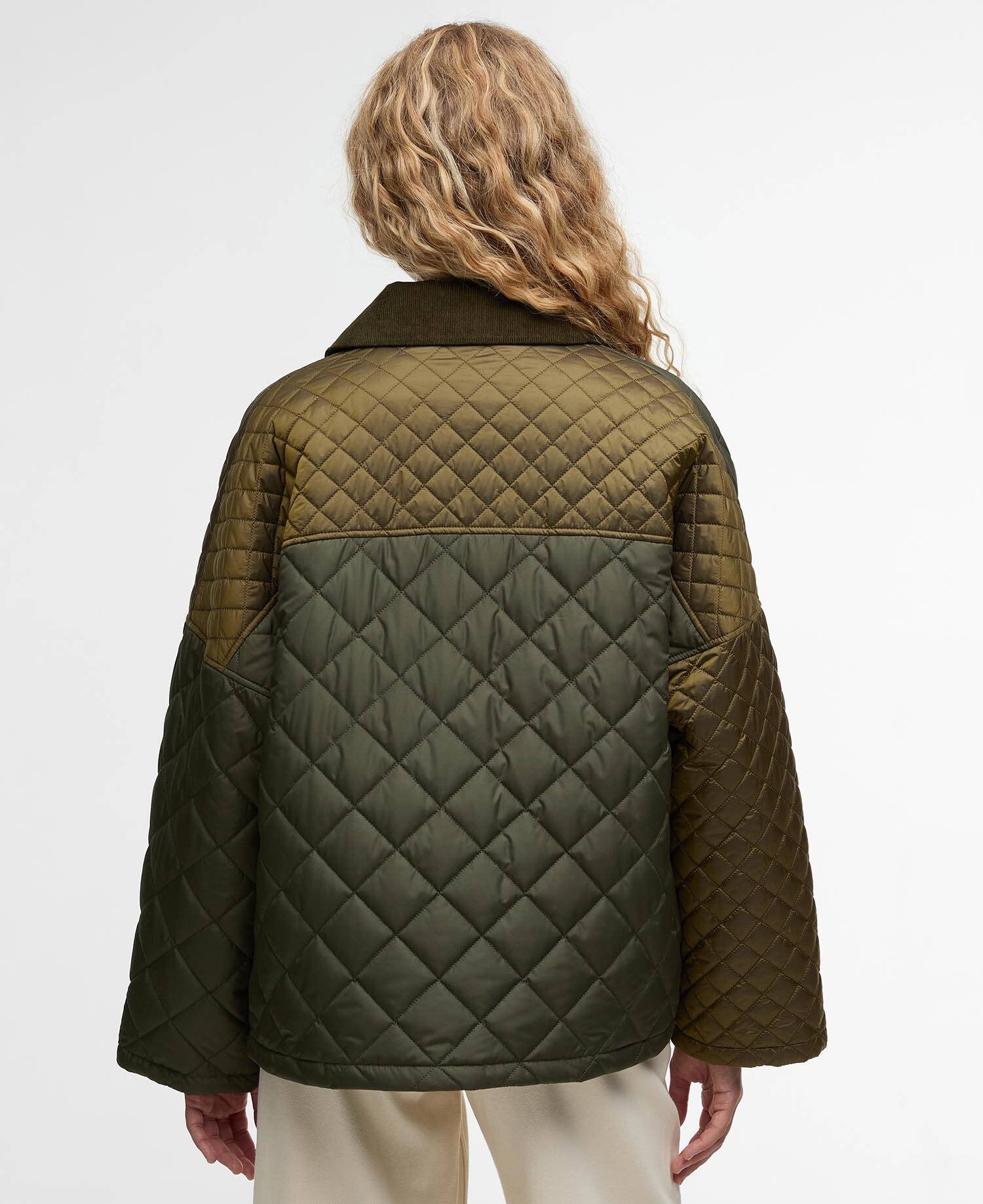 Danby Quilted Jacket - Golden Olive/Olive/Ancient Tartan