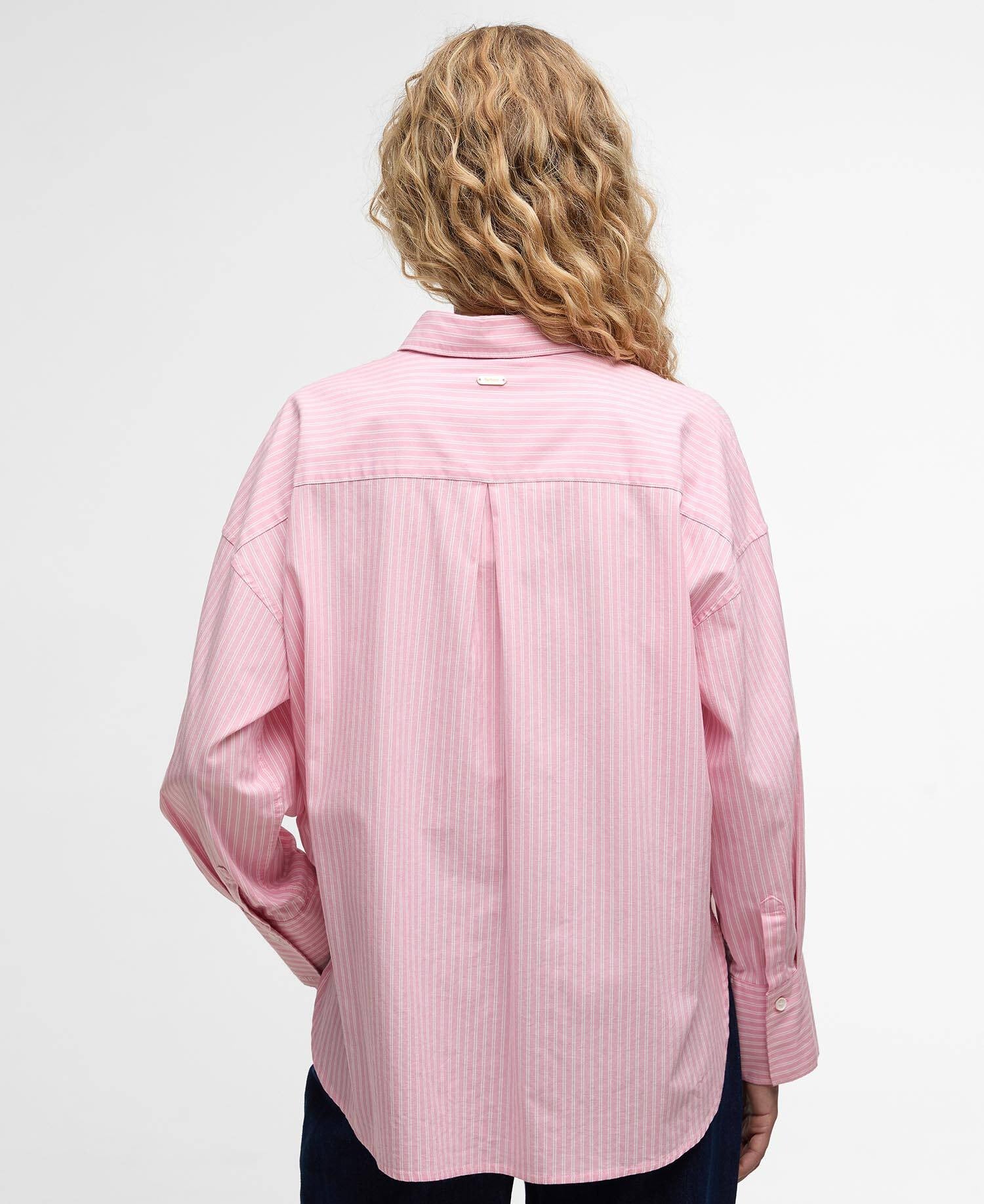 Rosie Shirt - Cherry Blossom Stripe