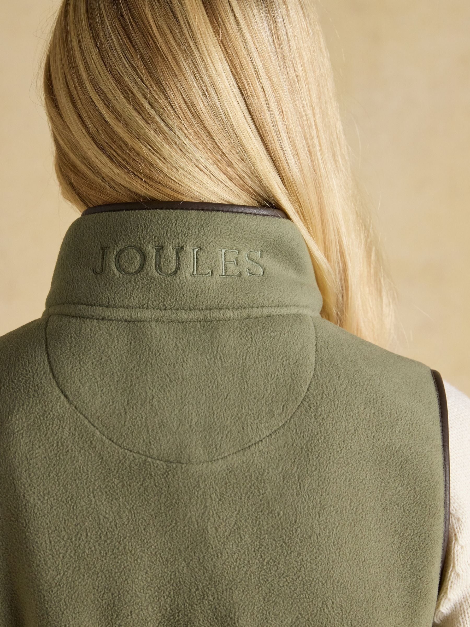 Heritage Light Green Regular Fleece Gilet