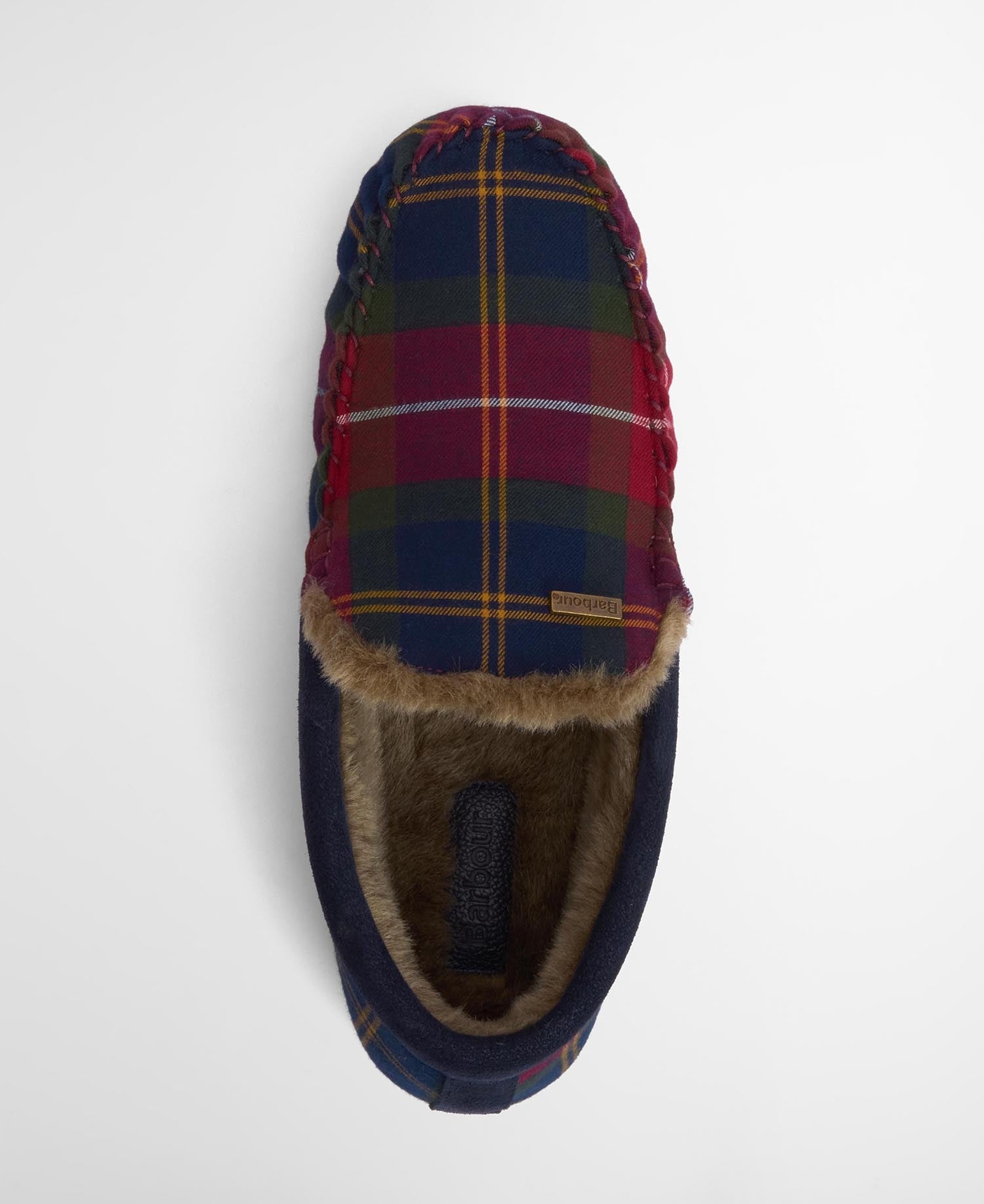Monty Slippers - Winterberry Tartan