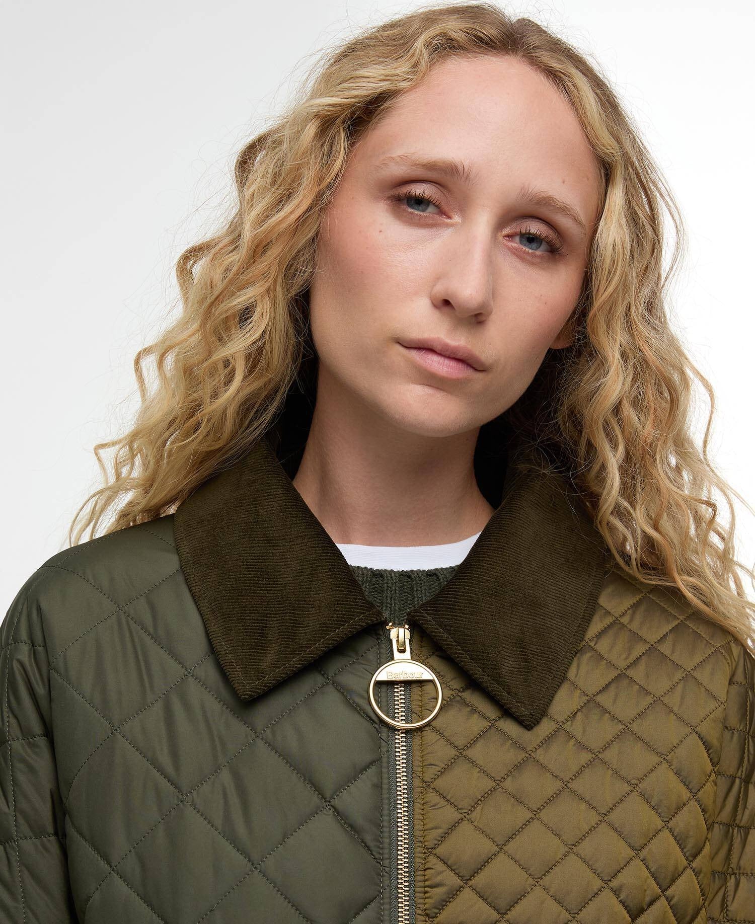 Danby Quilted Jacket - Golden Olive/Olive/Ancient Tartan