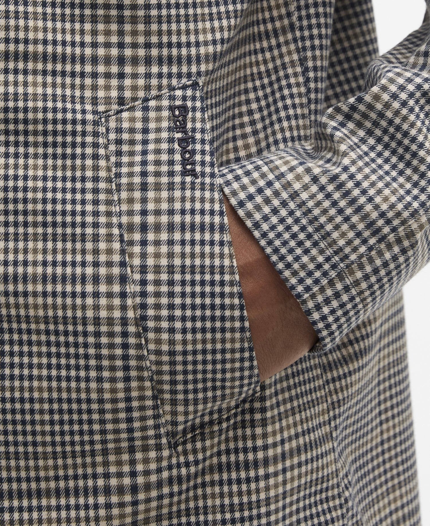 Check Rokig Waterproof Mac - Highland Heritage Check