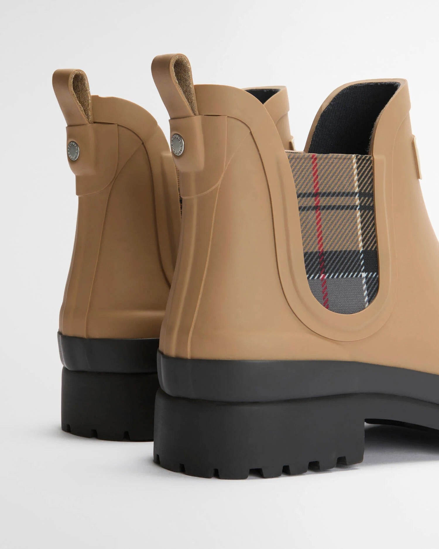 Mallow Wellingtons - Beige/Dress Tartan