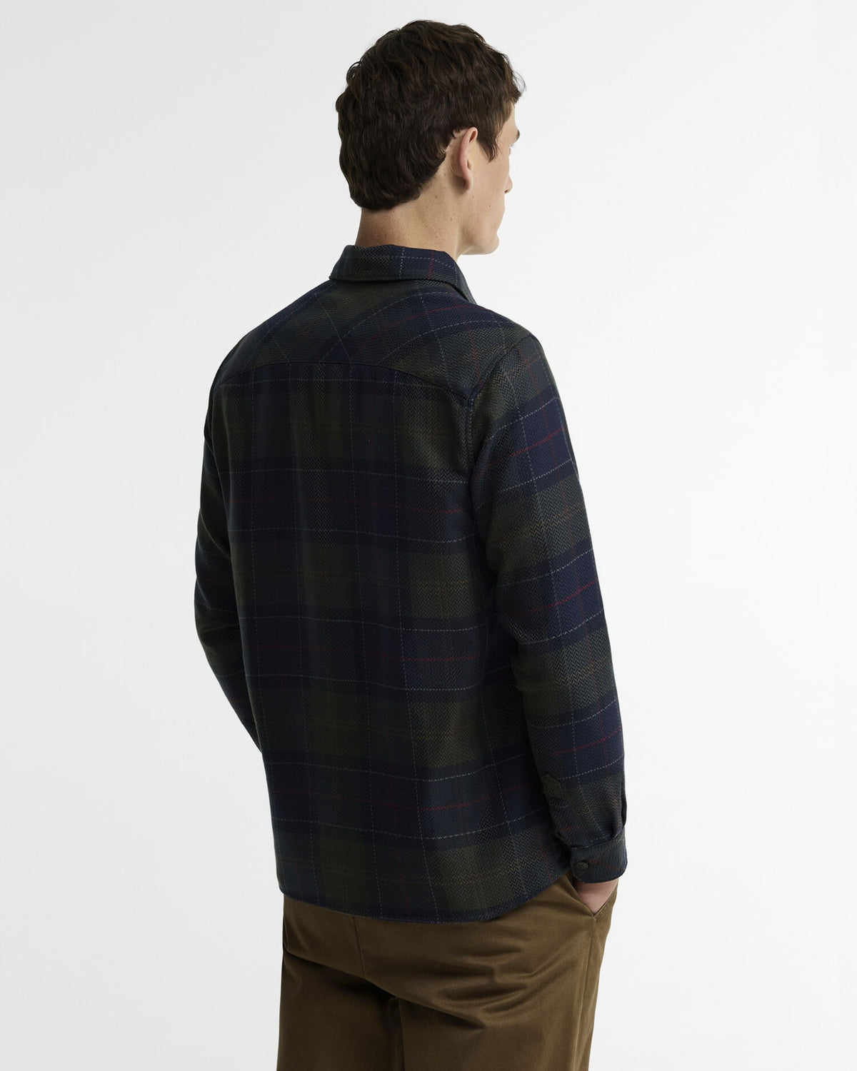 Fergus Tartan Relaxed Long-Sleeved Shirt - Shadow Classic Tartan