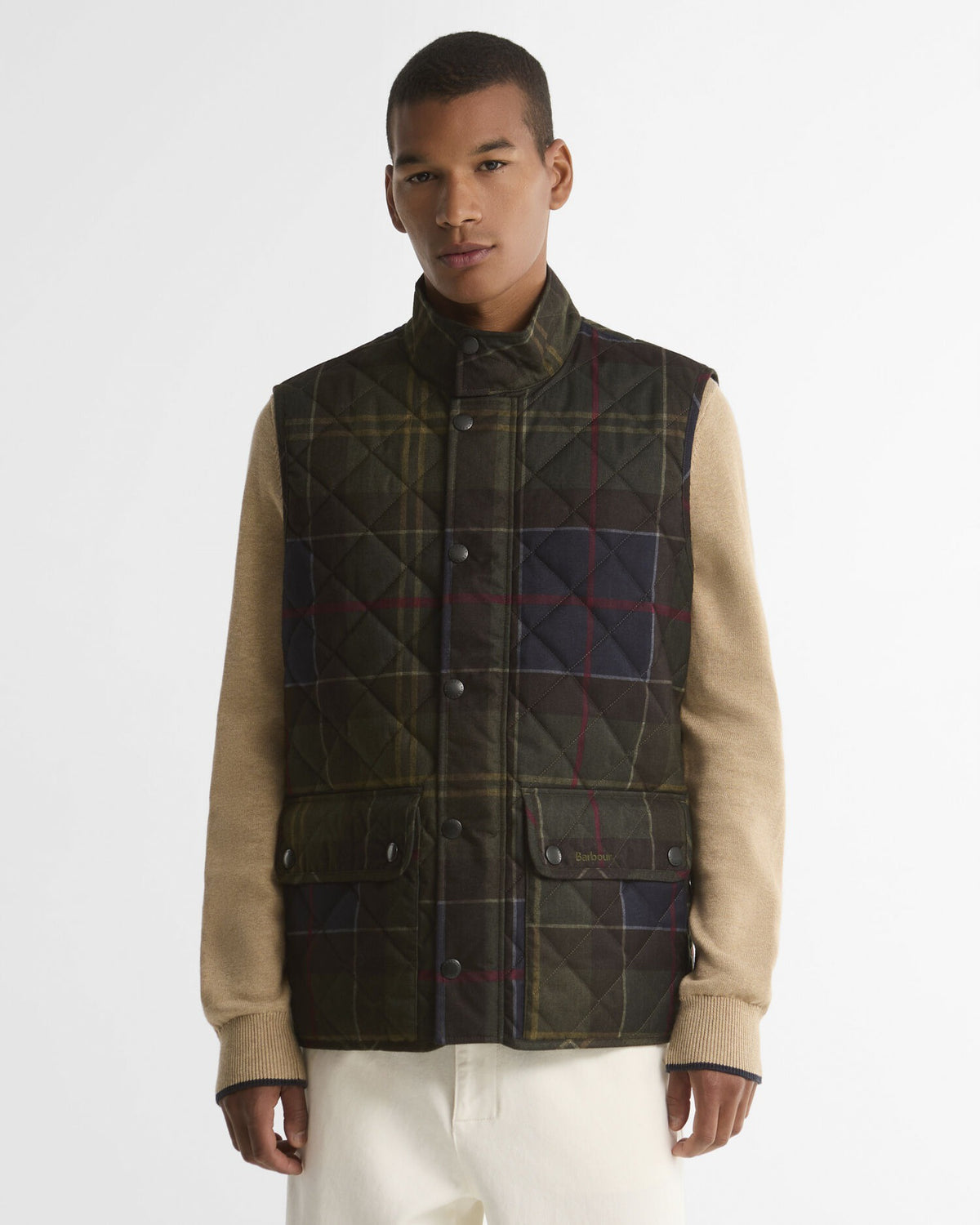 Icons Tartan Lowerdale Quilted Gilet - Classic Tartan