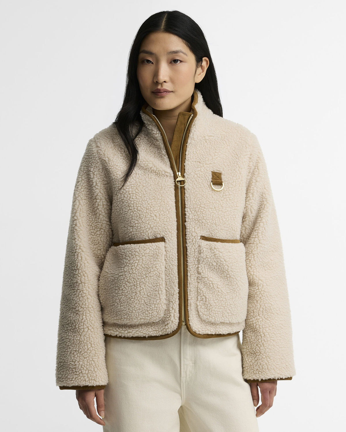 Elenora Fleece Jacket - Ecru