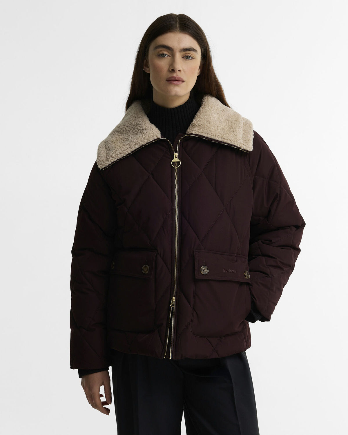 Eva Puffer Jacket - Fig/Shadow Classic