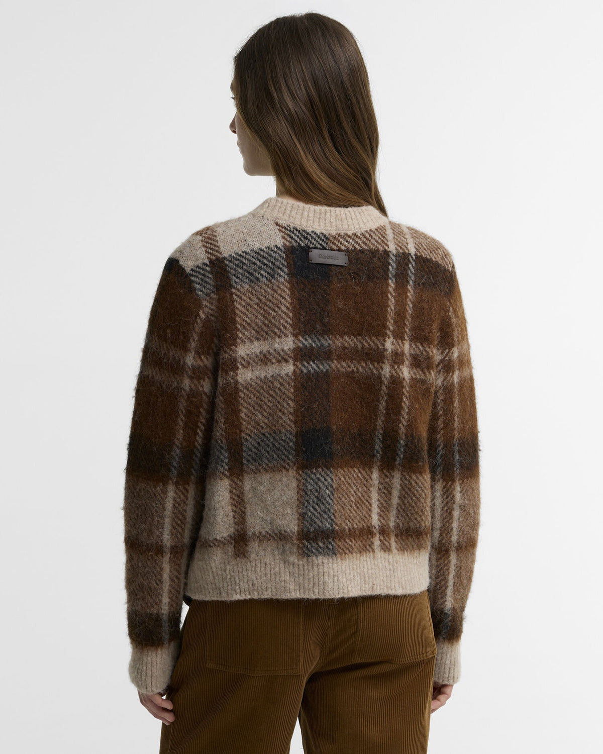 Glendyn Tartan Crew Neck Jumper - Multi