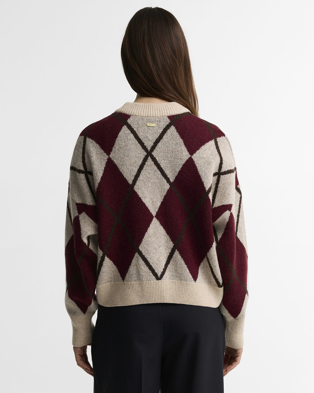 Harleigh Argyle Wool-Blend Cardigan - Multi