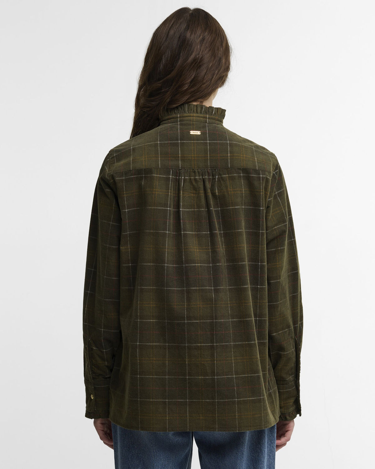 Shae Tartan Relaxed Shirt - Sage/Classic Tartan