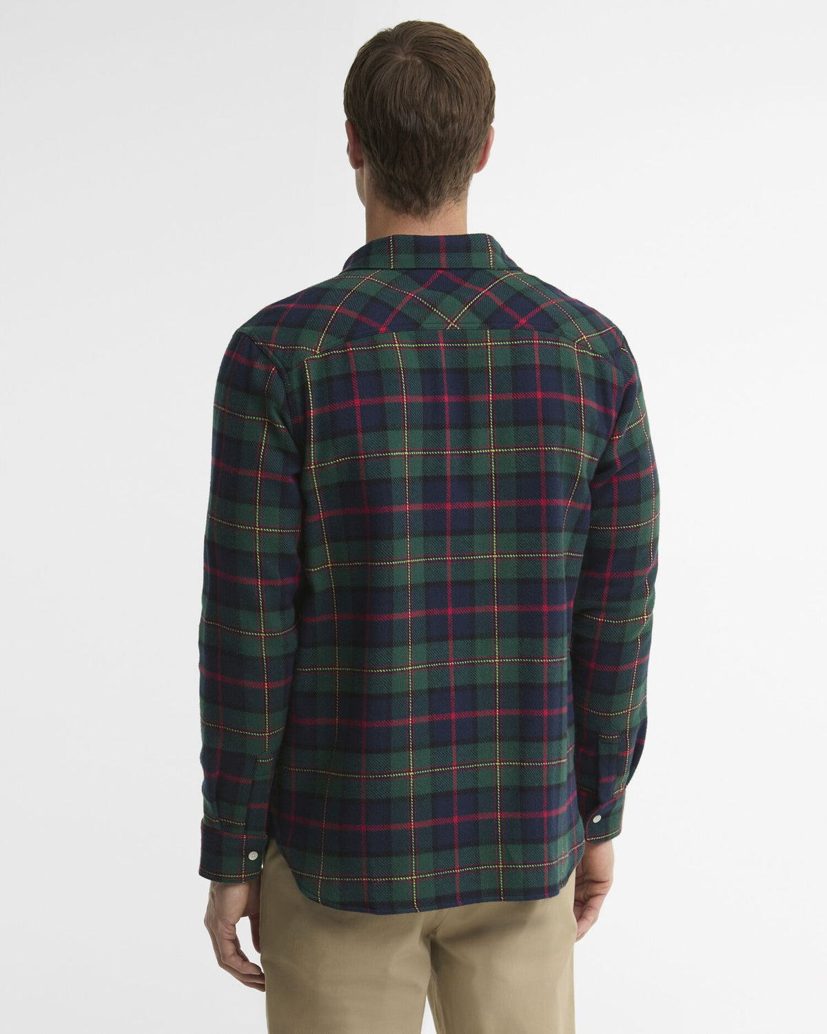 Darnick Authentic-Fit Long-Sleeved Shirt - Navy
