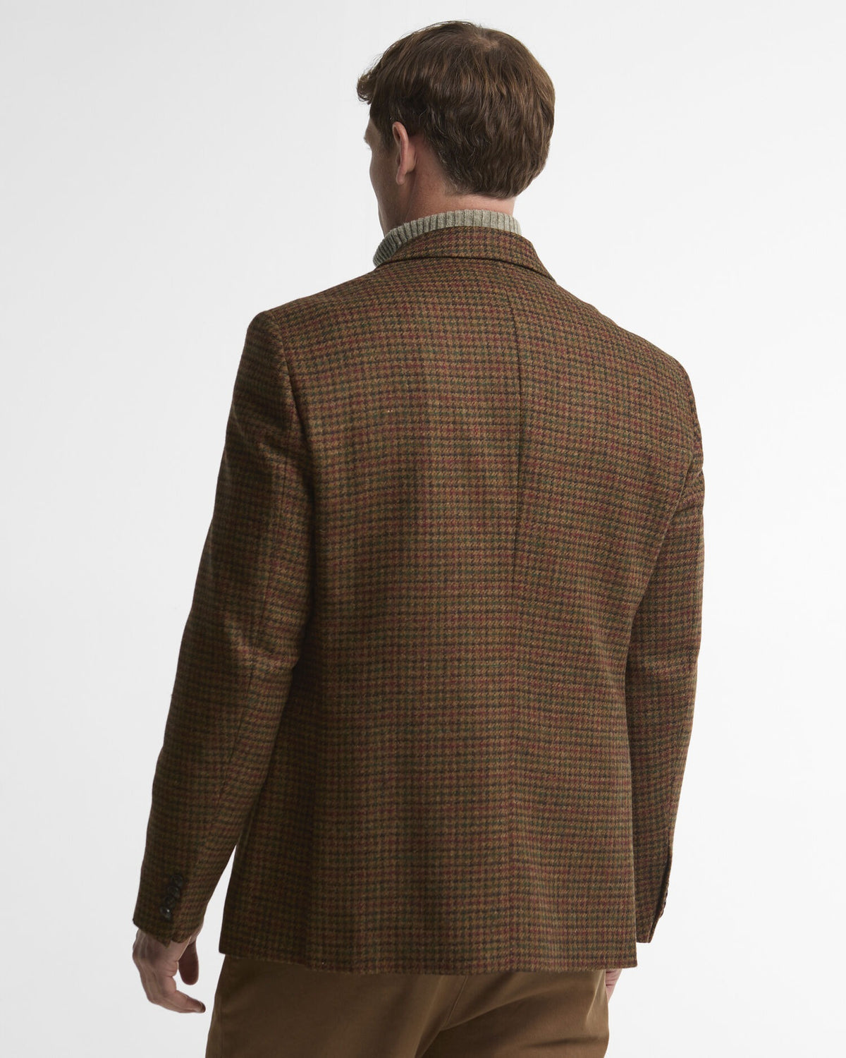 Tindle Moons Houndstooth Blazer - Brown
