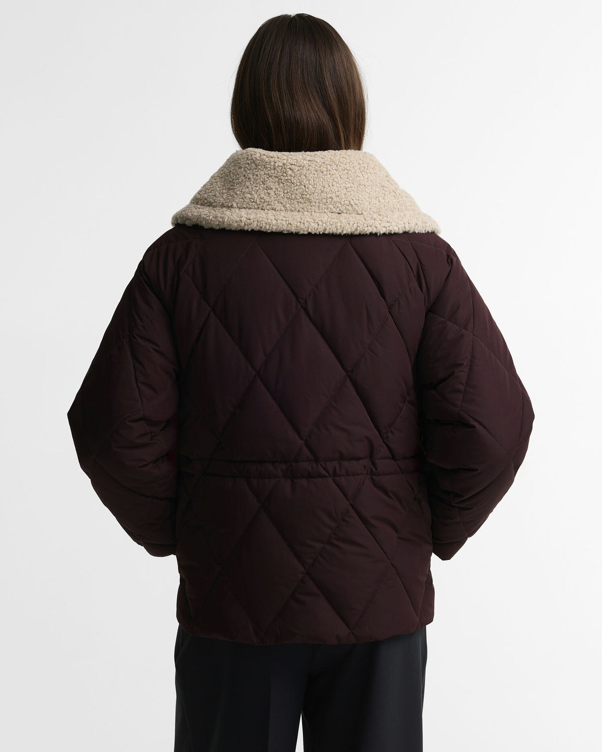 Eva Puffer Jacket - Fig/Shadow Classic