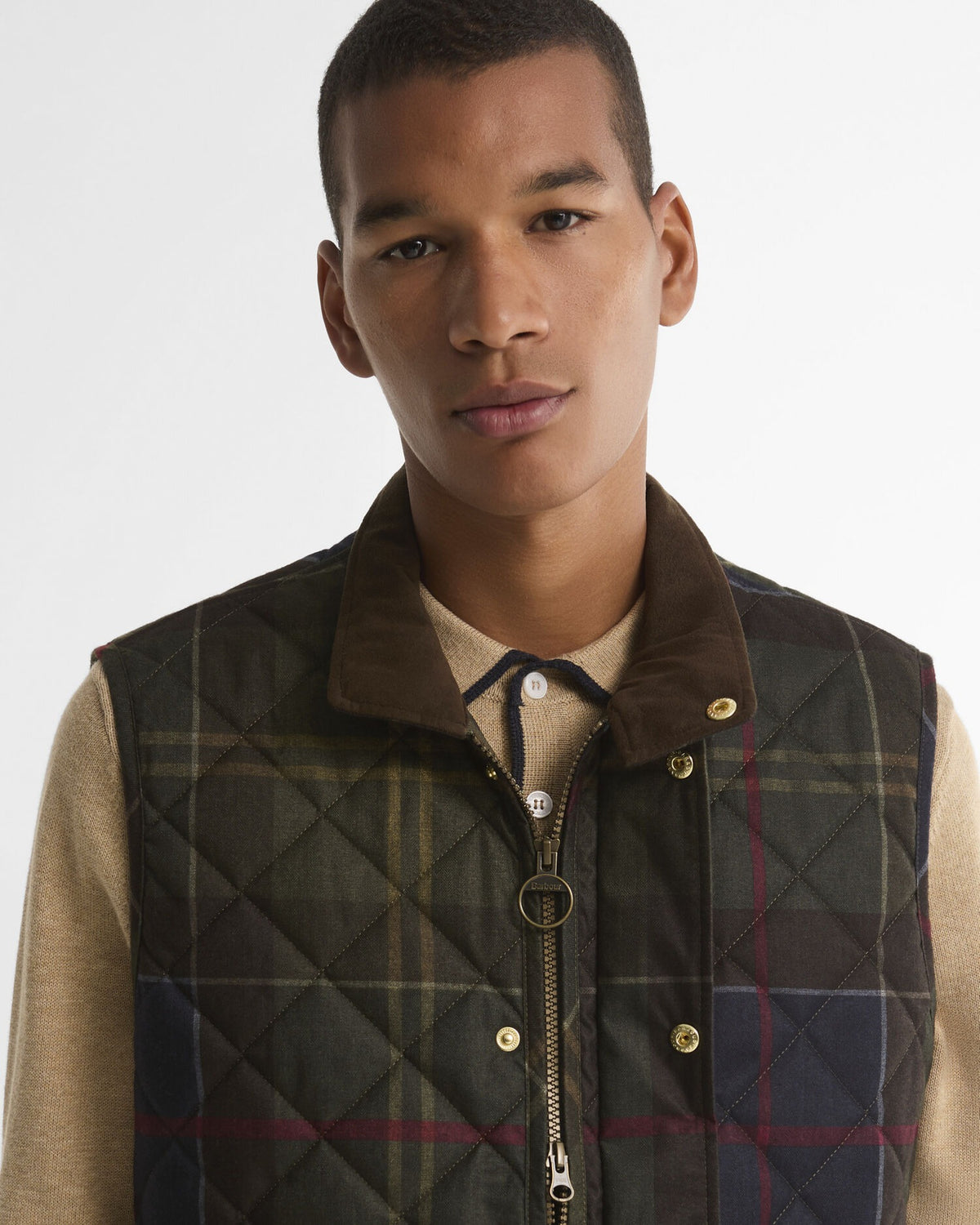 Icons Tartan Lowerdale Quilted Gilet - Classic Tartan