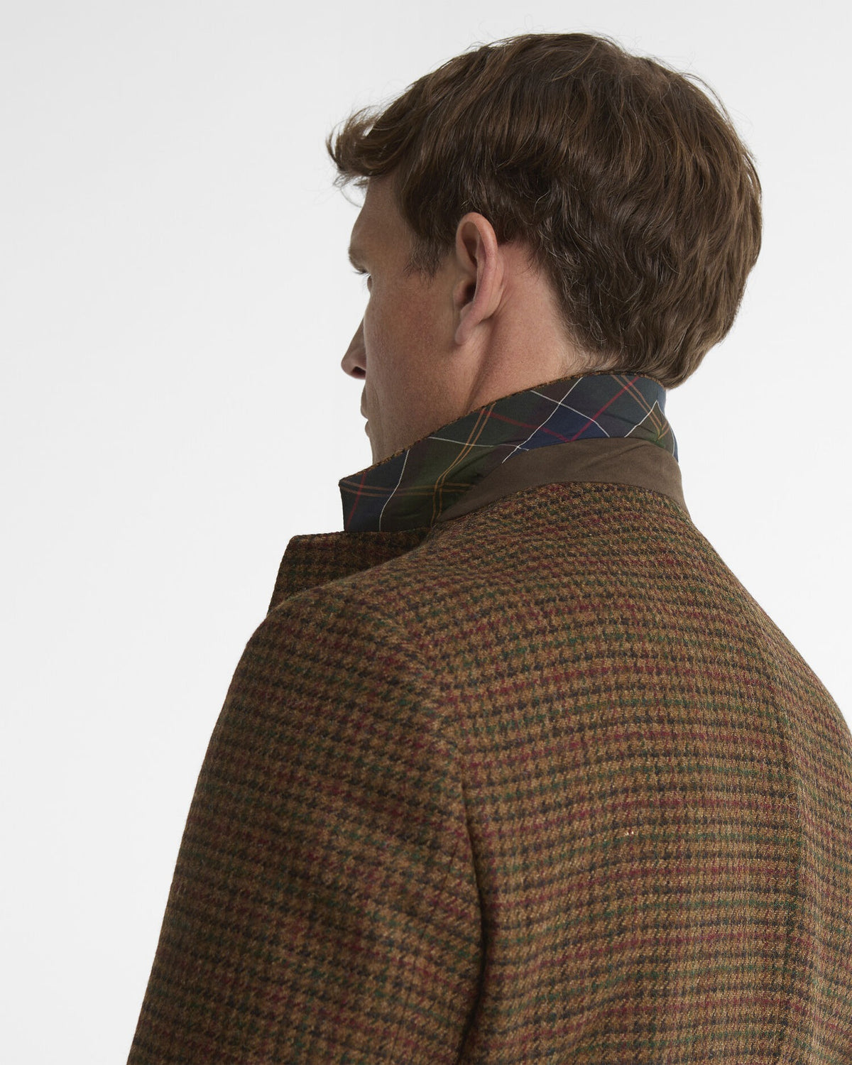 Tindle Moons Houndstooth Blazer - Brown