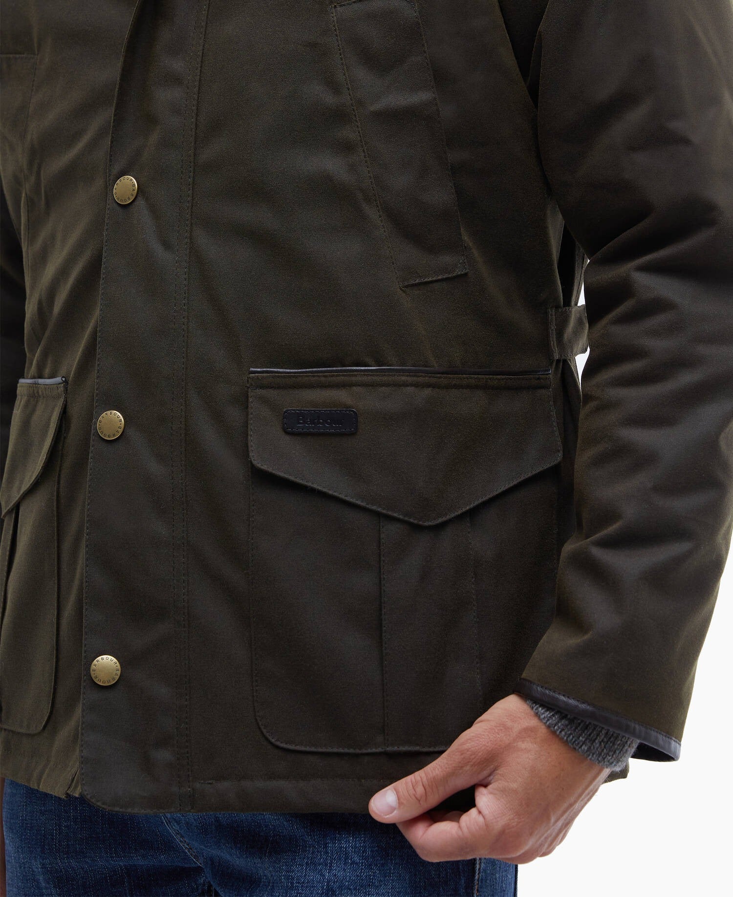 Stratford Wax Jacket - Olive