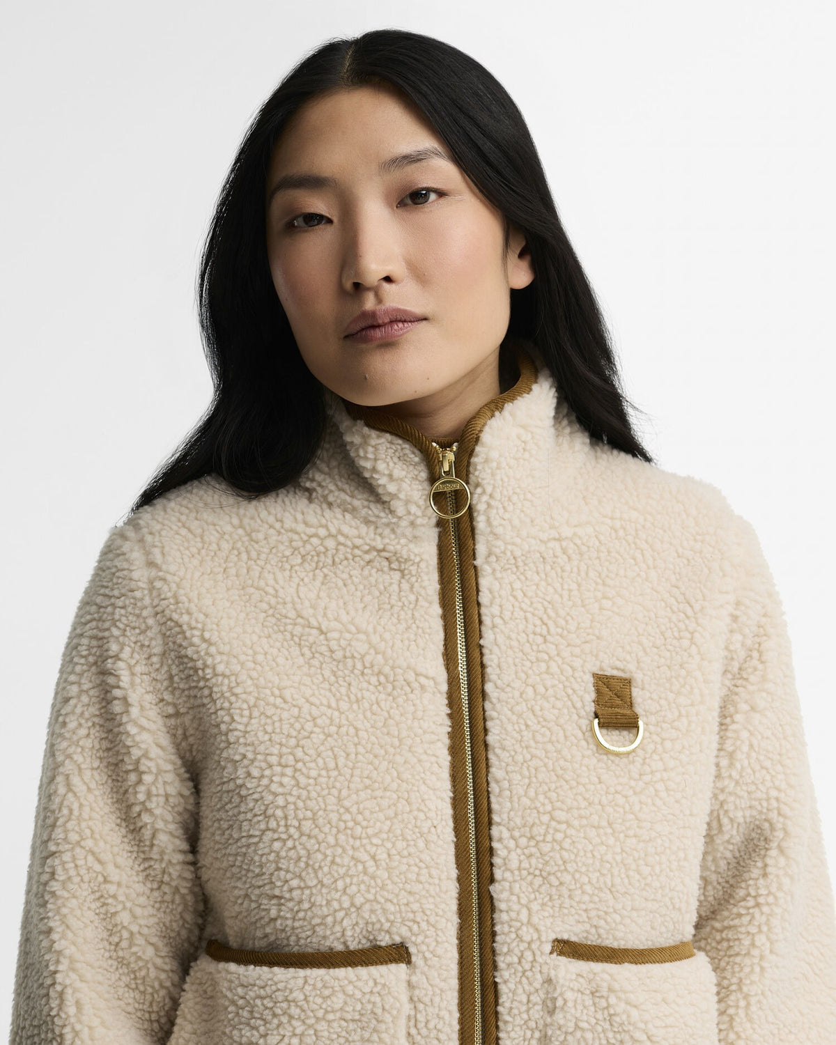 Elenora Fleece Jacket - Ecru