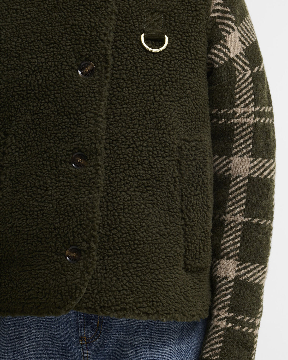 Bowes Fleece Gilet - Olive