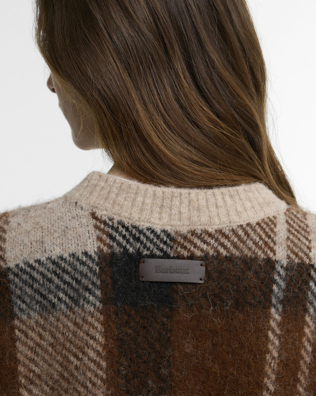 Glendyn Tartan Crew Neck Jumper - Multi