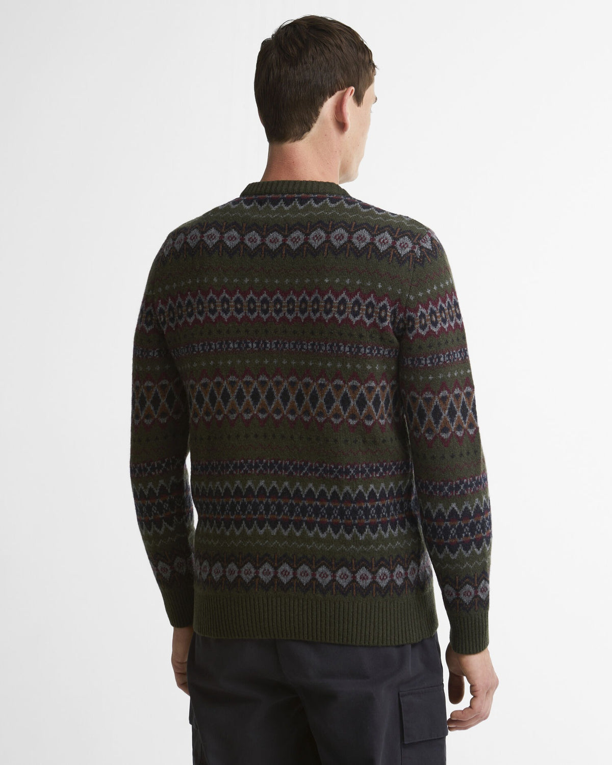 Case Fair Isle Jumper - Shadow
