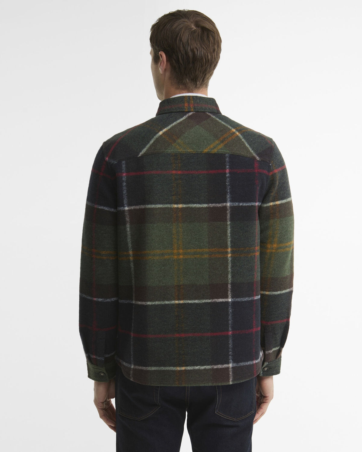 Woodlane Brushed Check Overshirt - Classic Tartan
