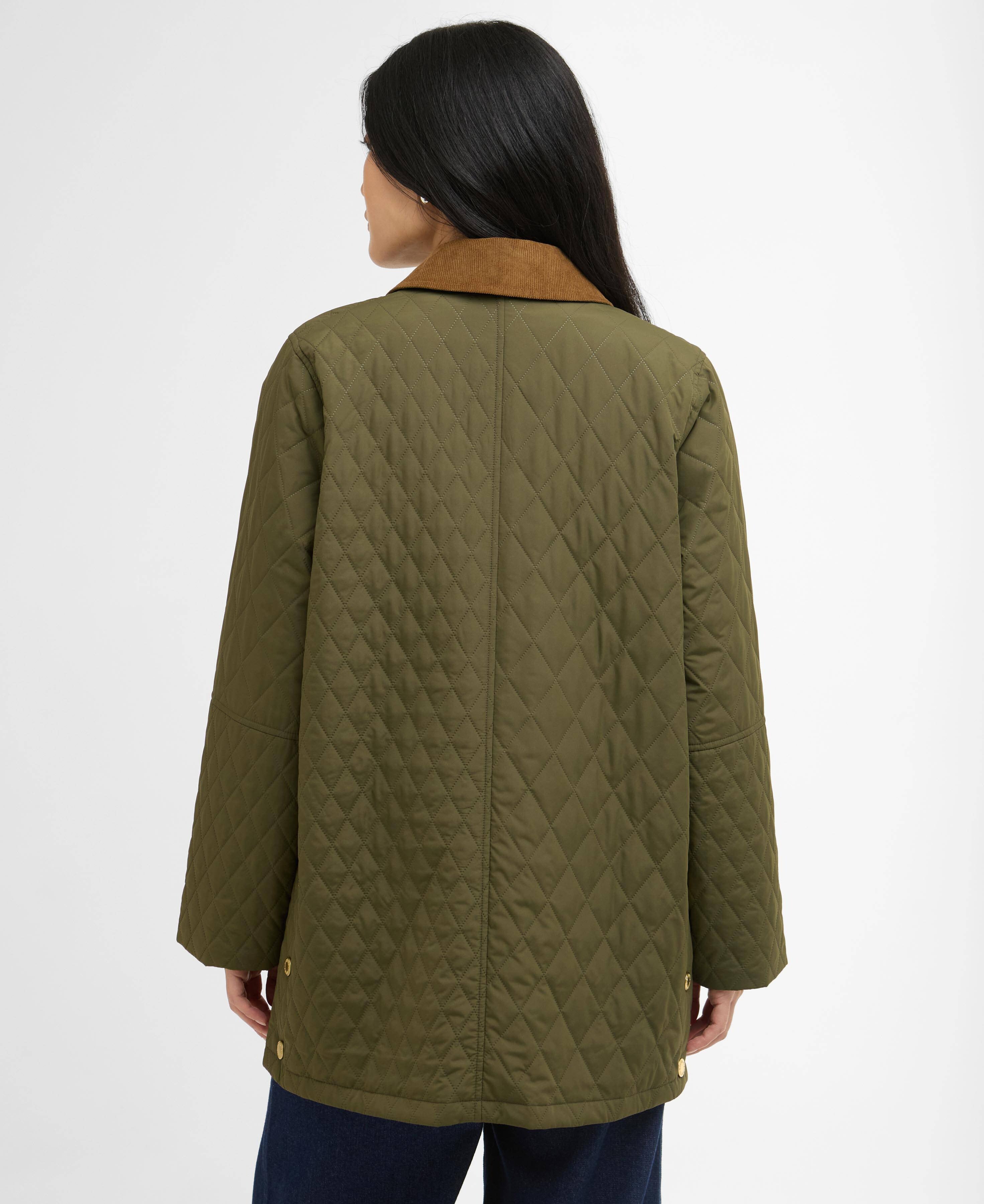 Goldmire Quilted Jacket - Ivy Green /Ancient