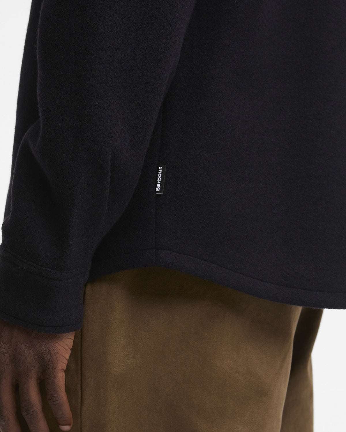 Marltown Tailored Wool-Blend Overshirt - Navy Marl