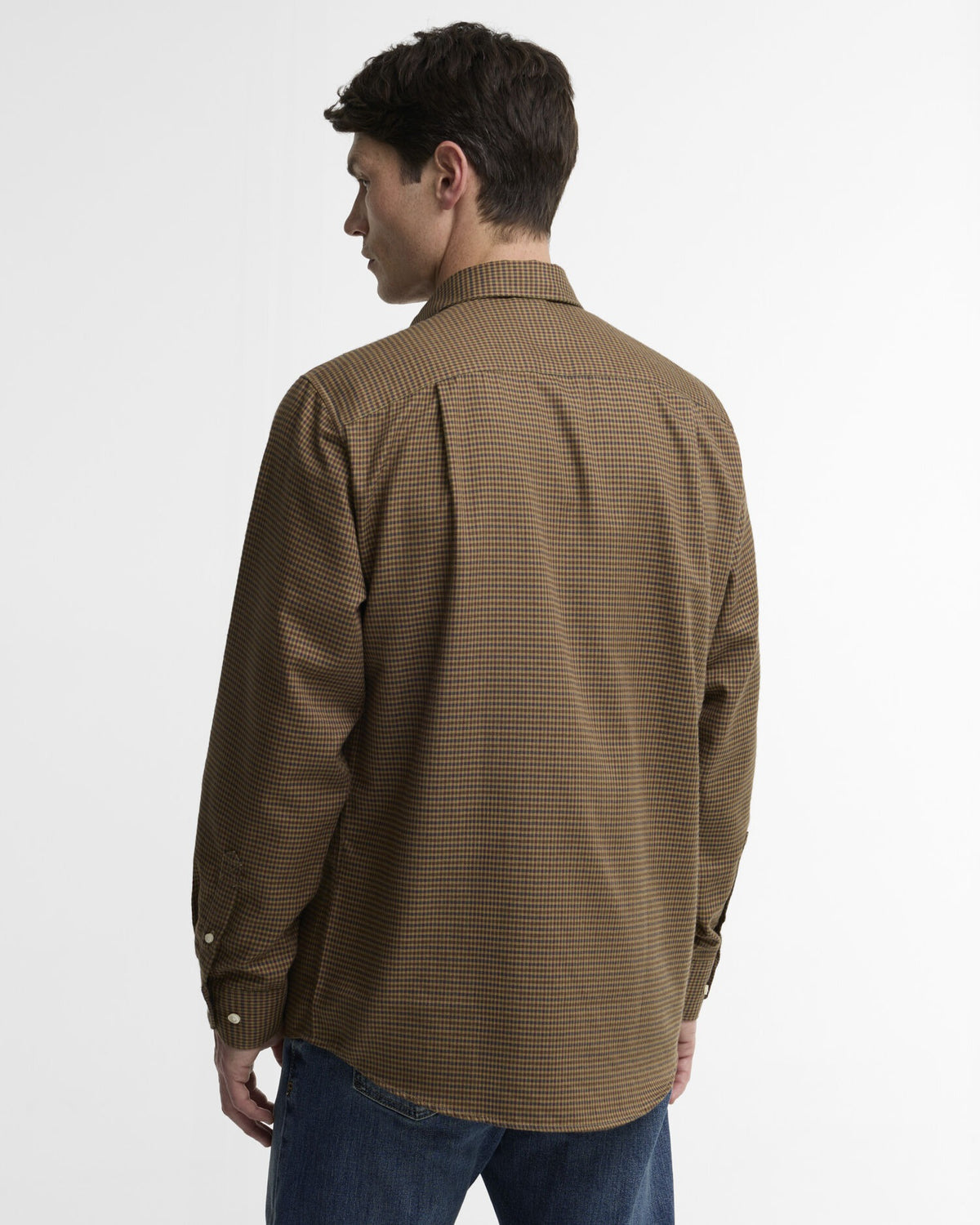 Barnard Thermo Weave Regular-Fit Shirt - Olive