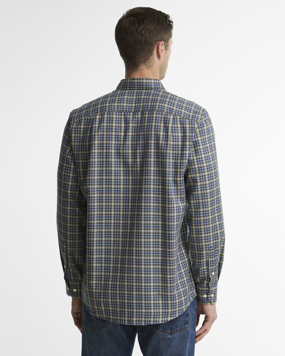 Dishford Thermo-Weave Regular Fit Long-Sleeved Shirt - Olive