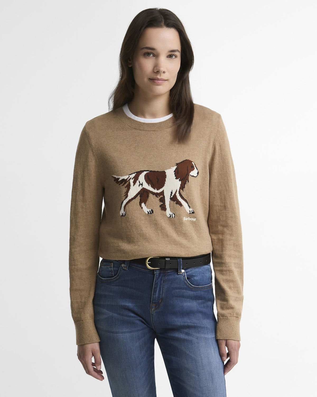 Fareham Crew Neck Jumper - Warm Trench