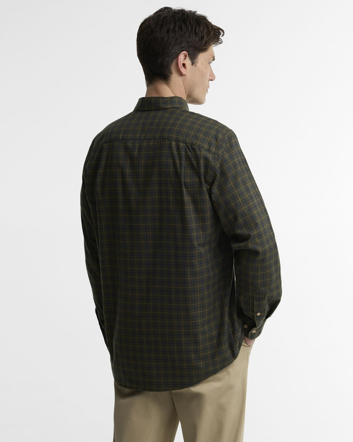 Bank Regular Long-Sleeved Shirt - Olive