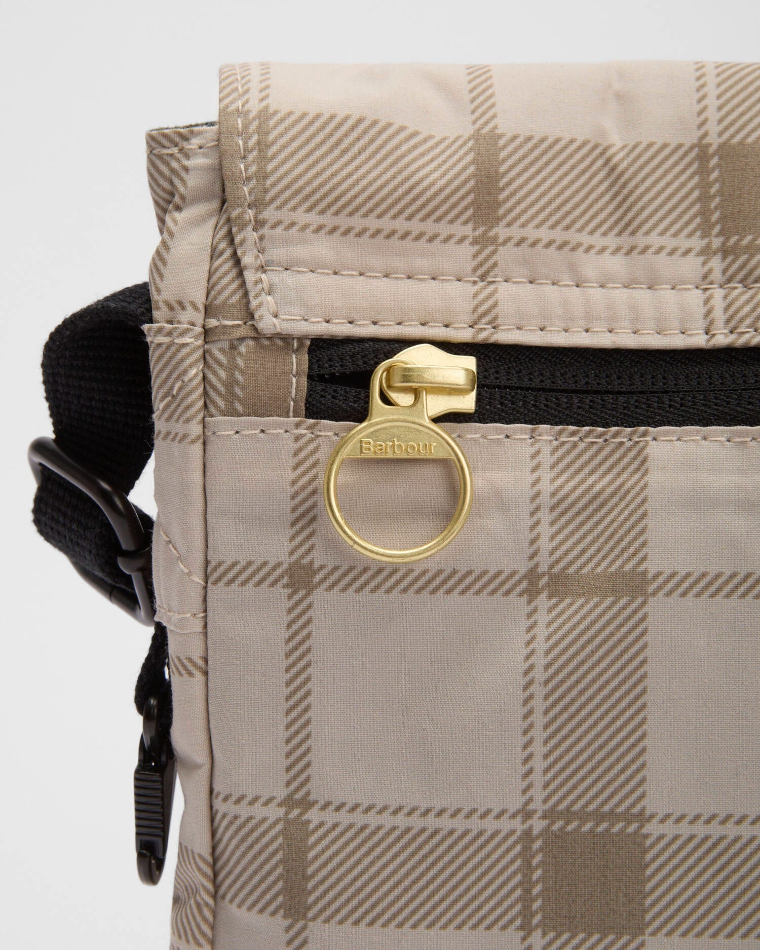 Transport Crossbody Bag - Mist Tartan