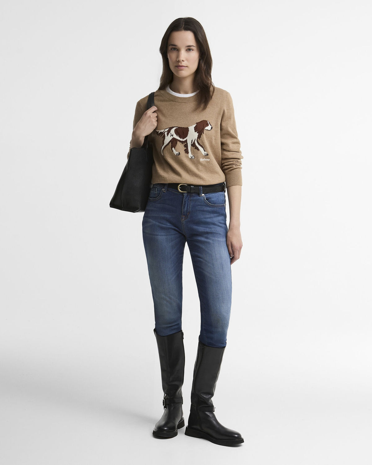 Fareham Crew Neck Jumper - Warm Trench