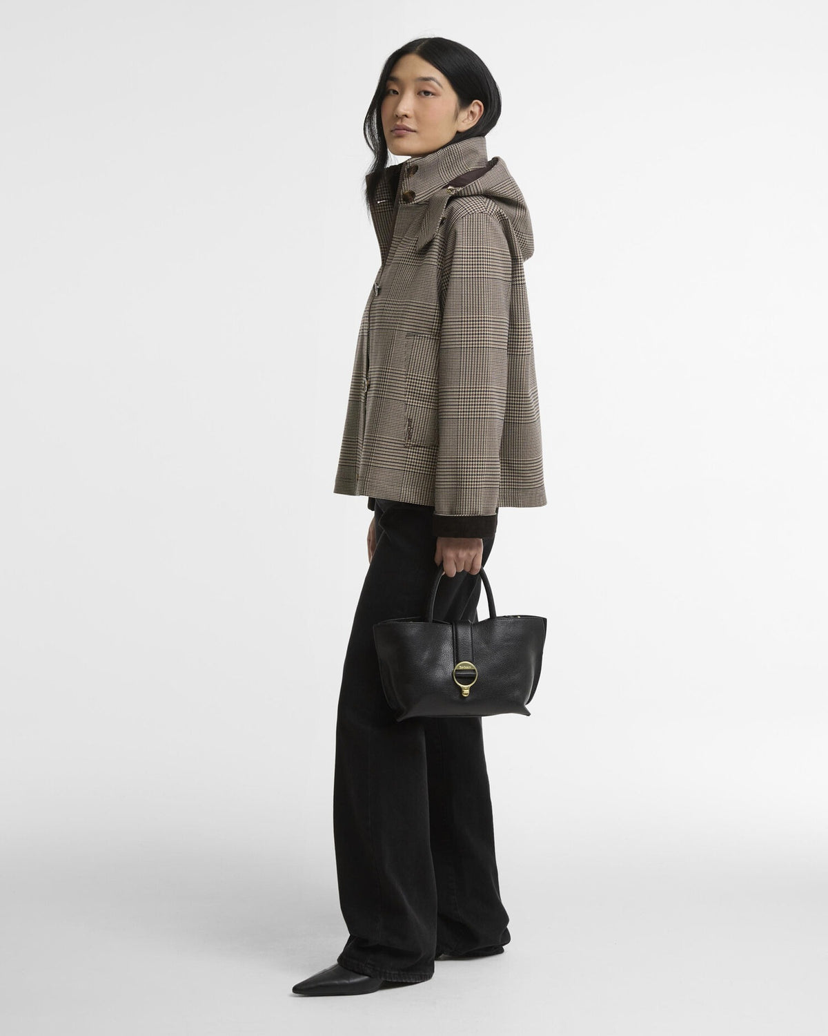 Connie Showerproof Jacket - Prince Of Wales Check