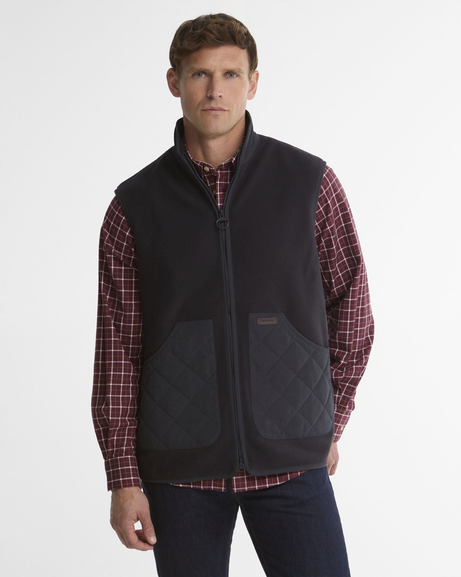 Lowich Fleeced Gilet - Dark Navy