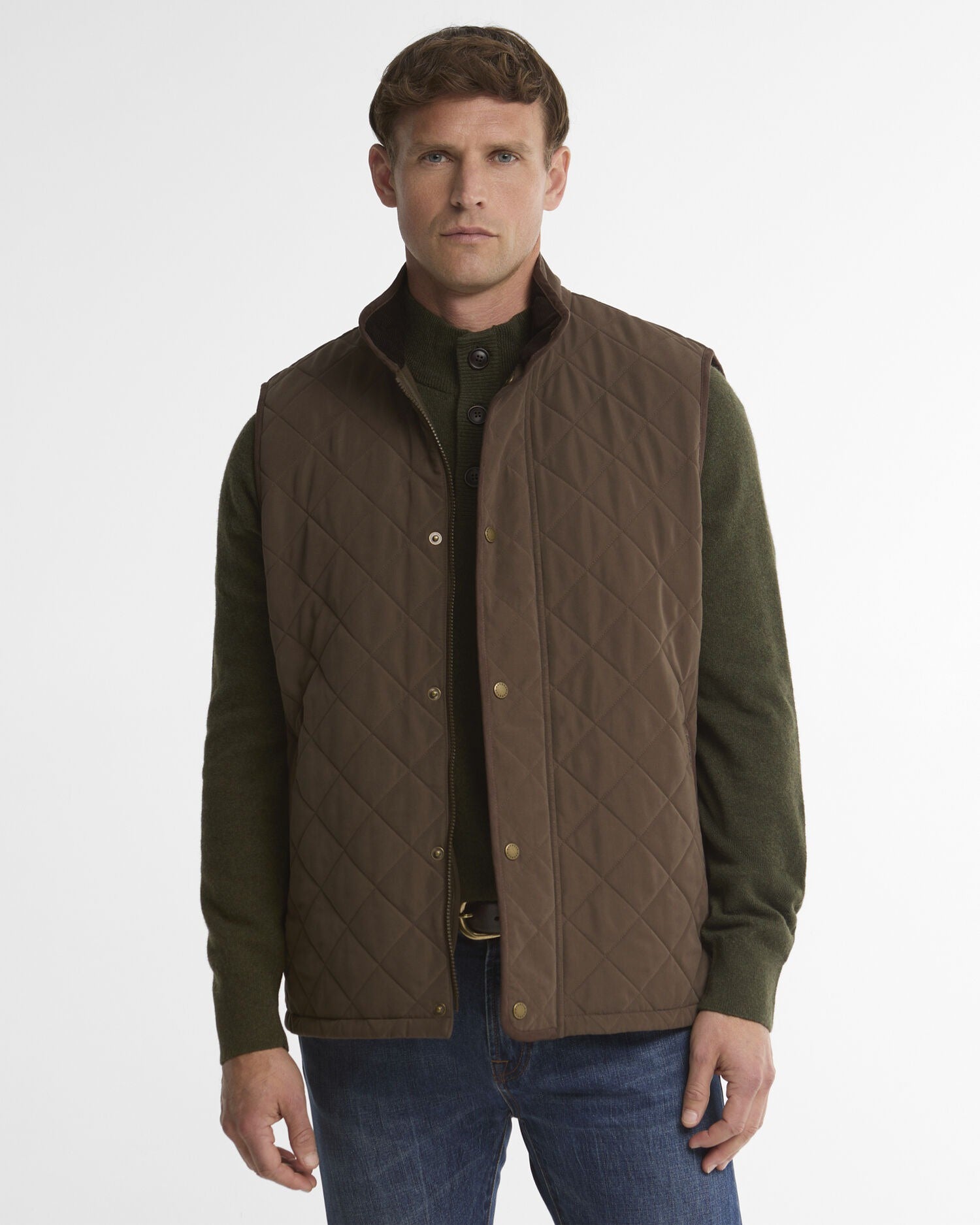 Rosley Polarquilt Gilet - Dark Olive