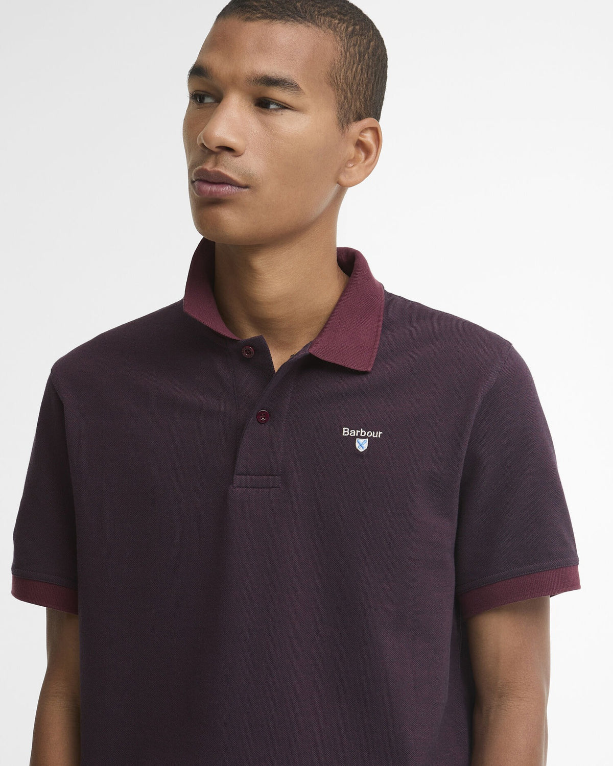 Essential Sports Mix Short-Sleeved Polo Shirt - Bordeaux