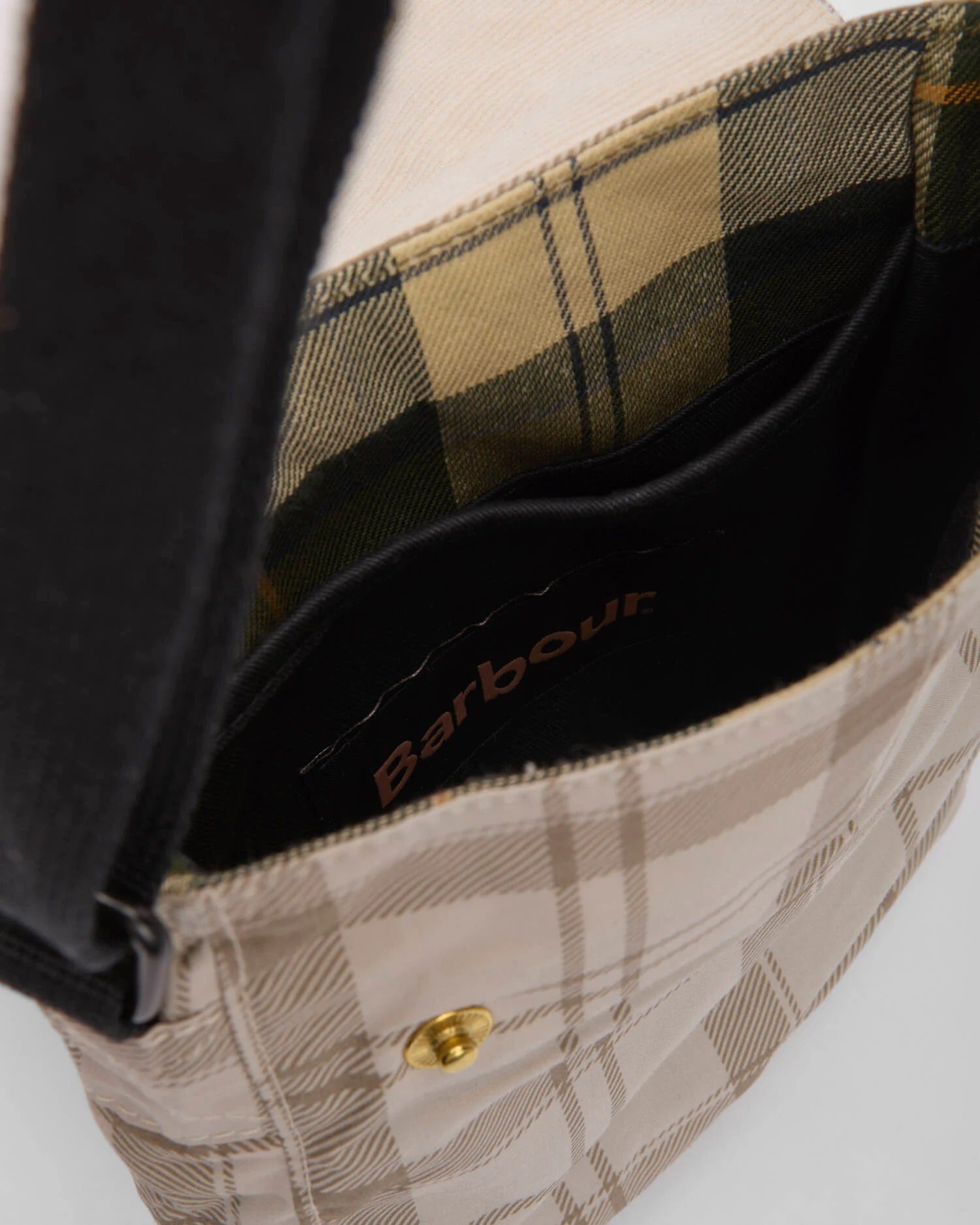 Transport Crossbody Bag - Mist Tartan