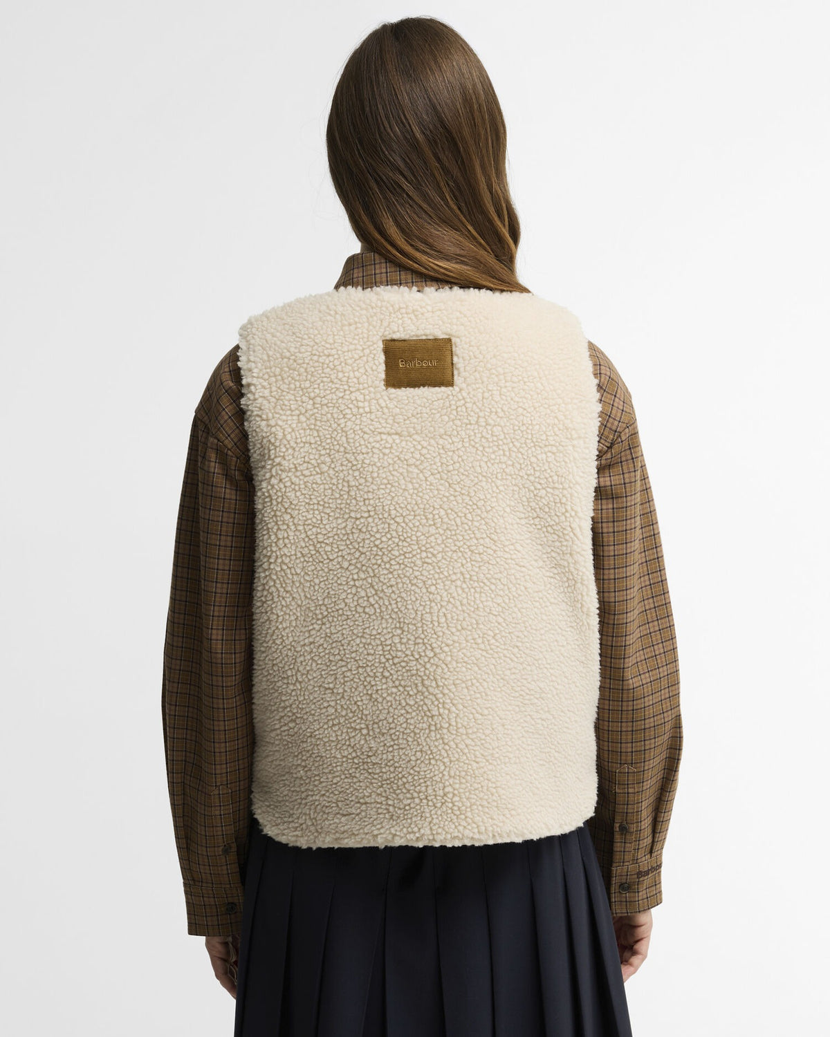 Bowes Fleece Gilet - Ecru