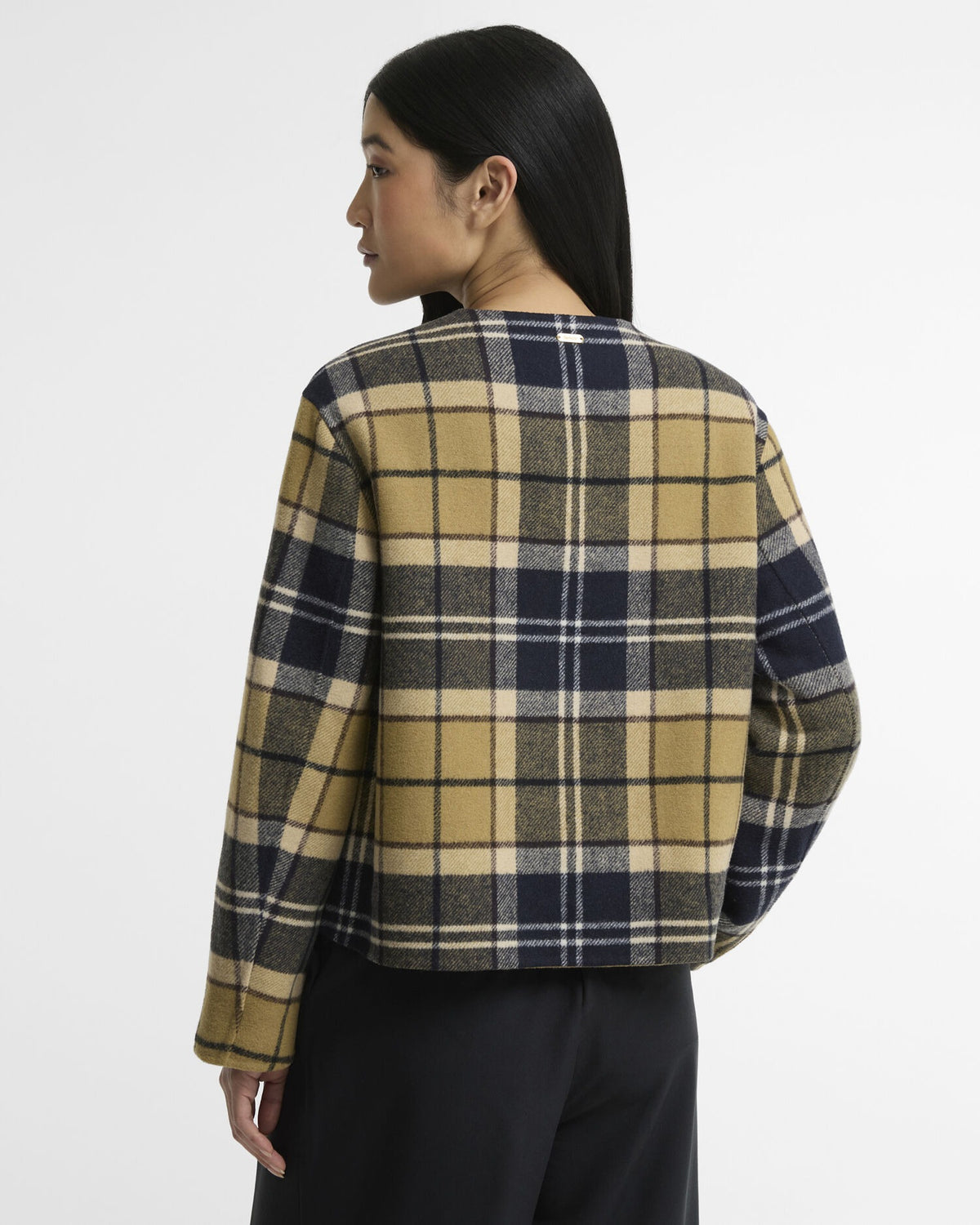 Marlow Tartan Wool Overshirt - Birchwood Tartan