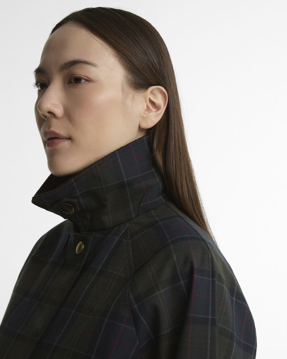 Sandra Tartan Showerproof Jacket - Shadow Classic Tartan