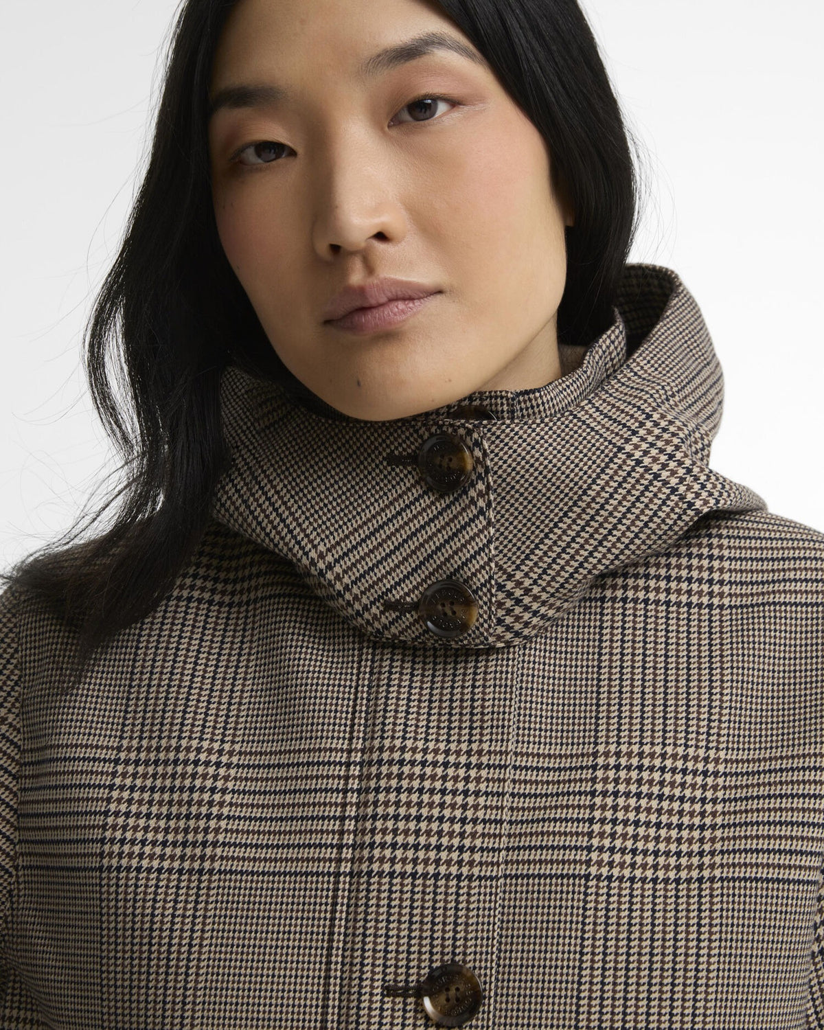 Connie Showerproof Jacket - Prince Of Wales Check