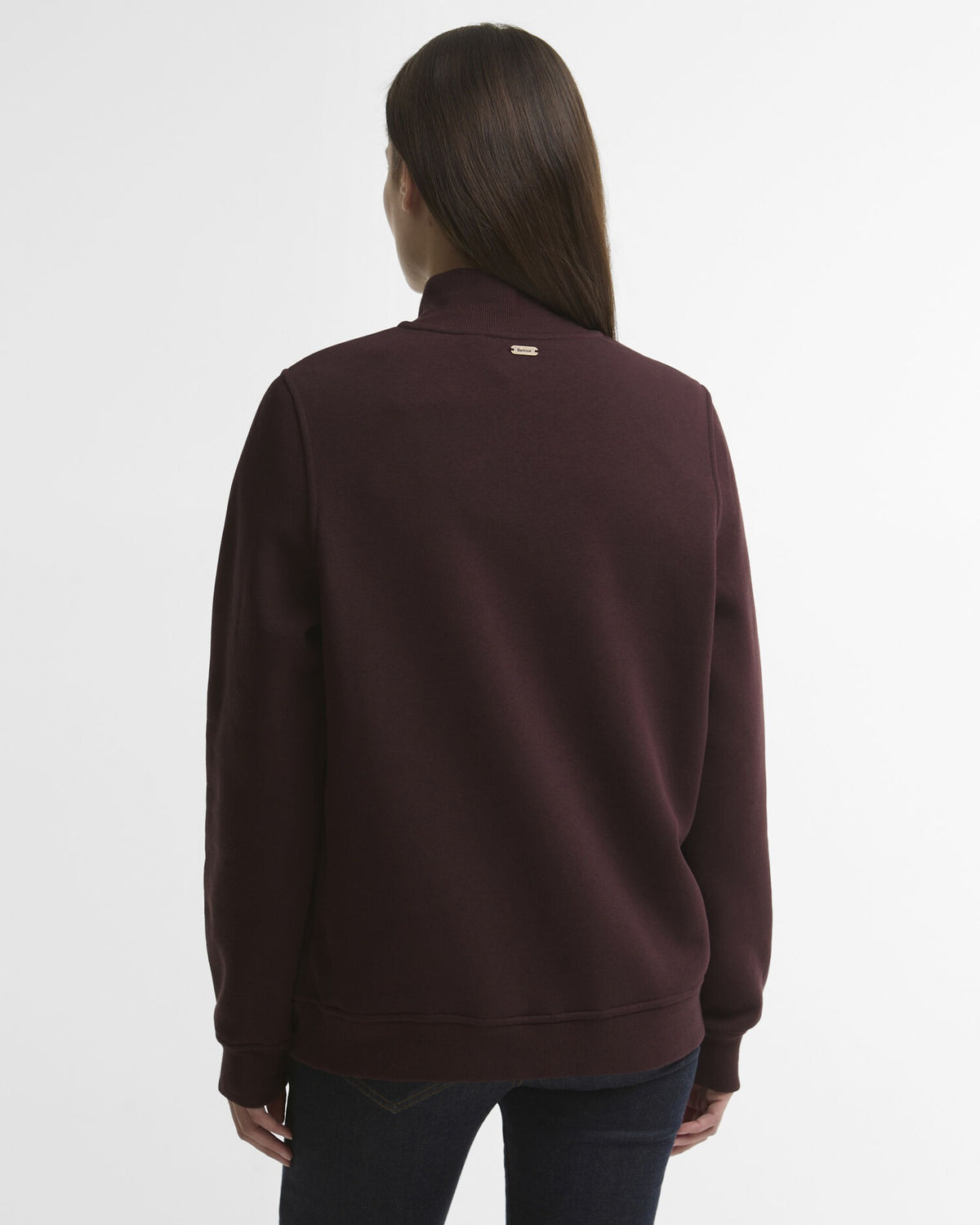 Cynthia Quarter-Zip Jumper - Fig