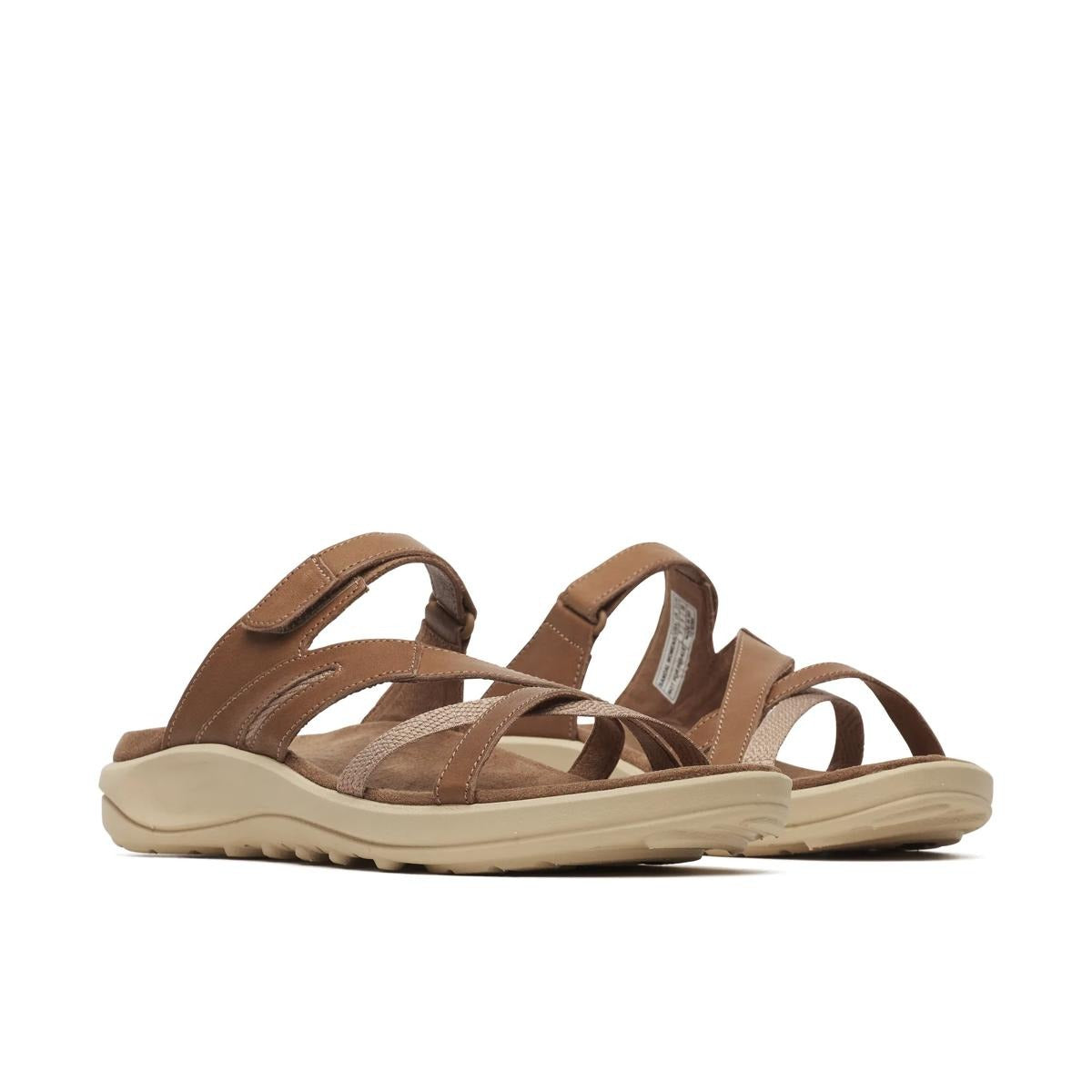 Women's District 4 Leather Weave Mocha