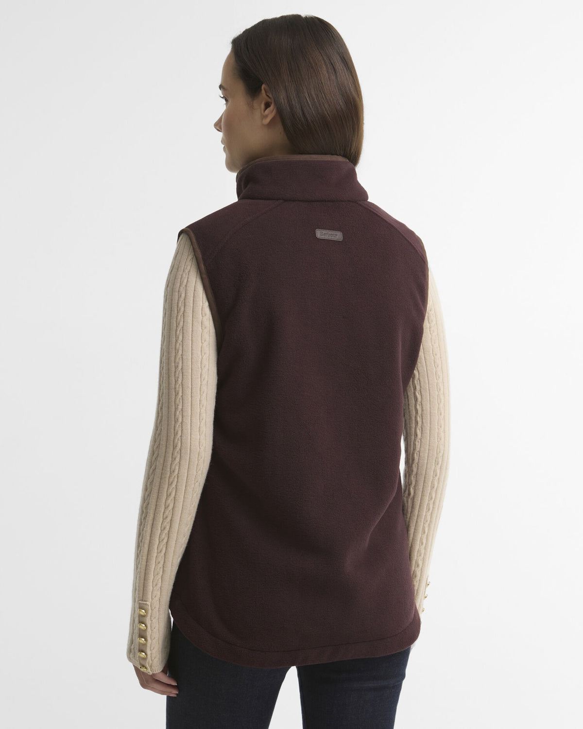 Country Colton Fleece Gilet - Fig