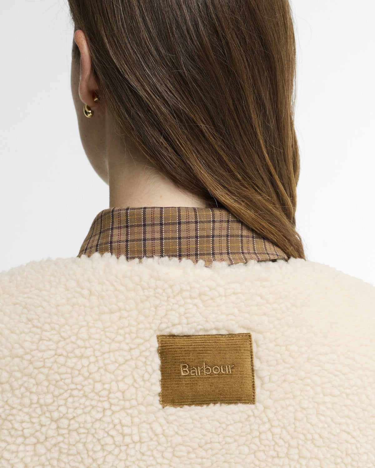 Bowes Fleece Gilet - Ecru