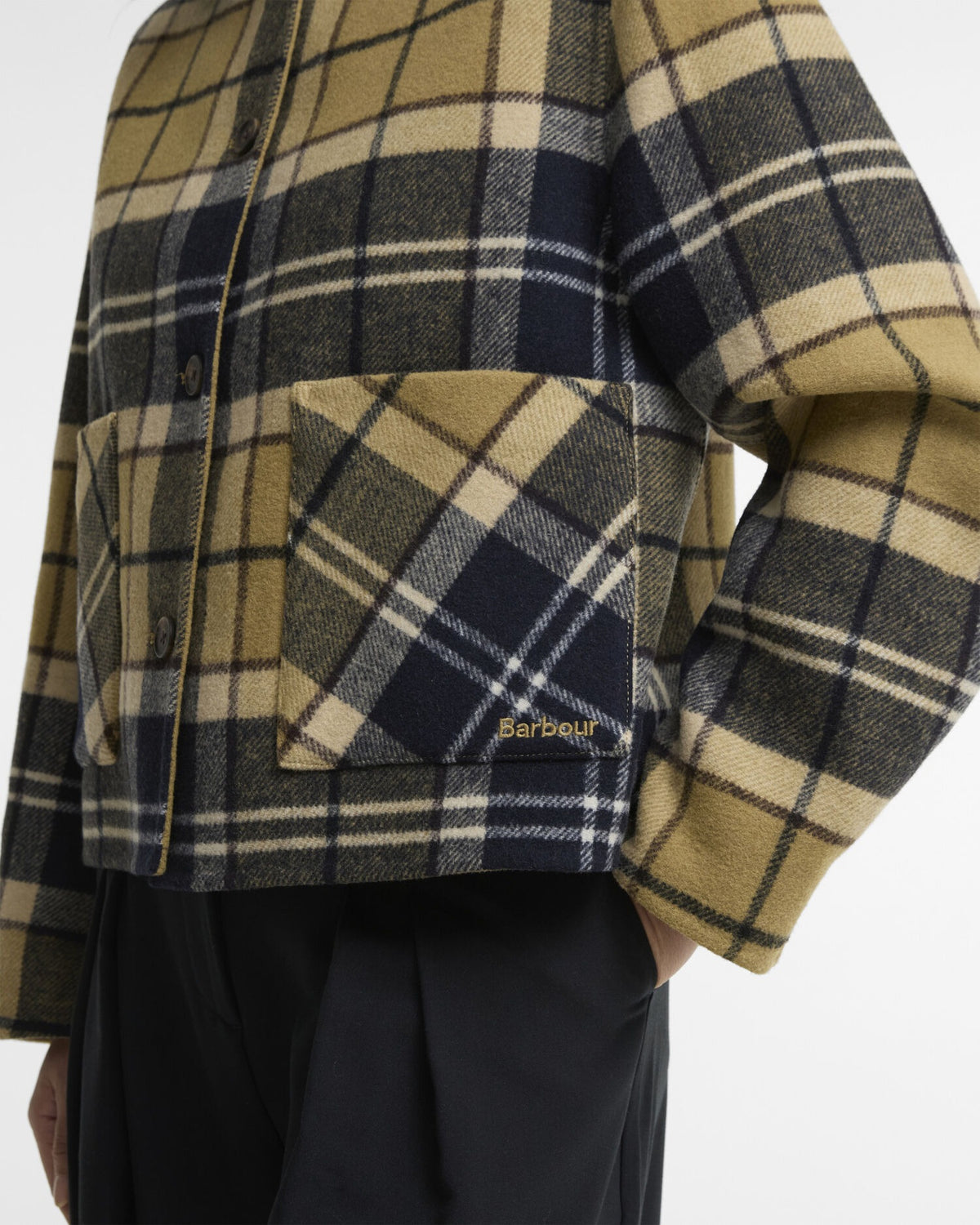 Marlow Tartan Wool Overshirt - Birchwood Tartan