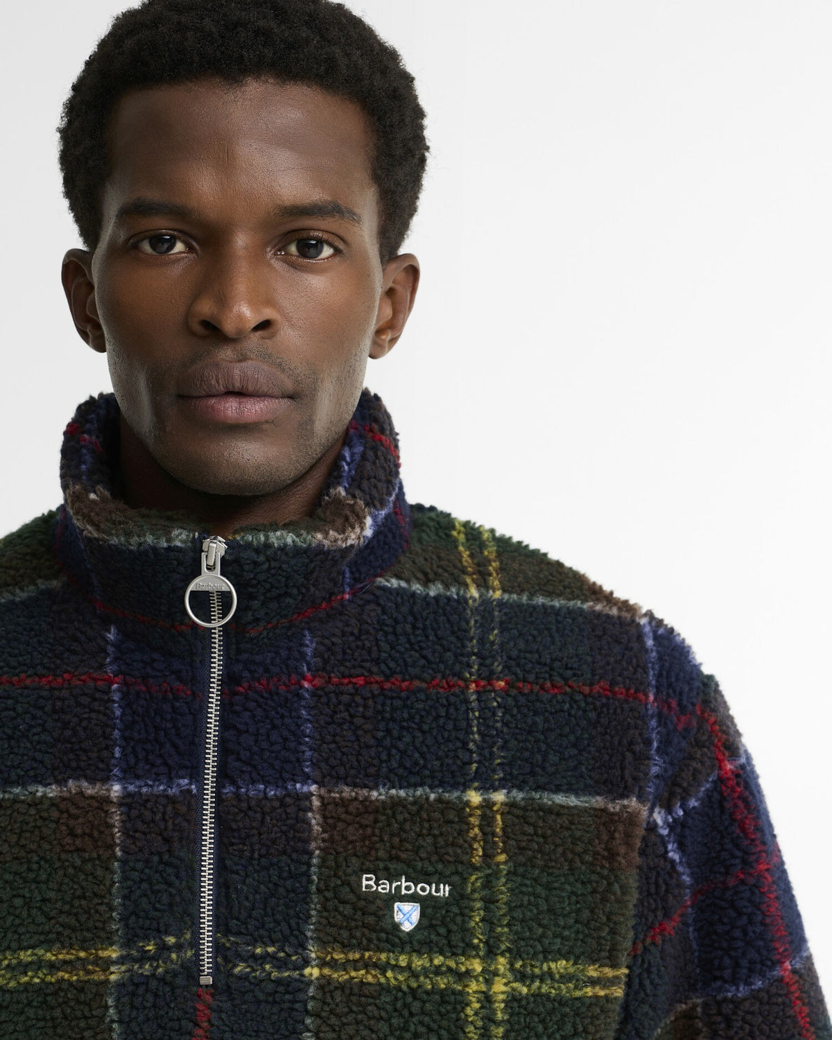 Tartan Half-Zip Fleece - Classic Tartan