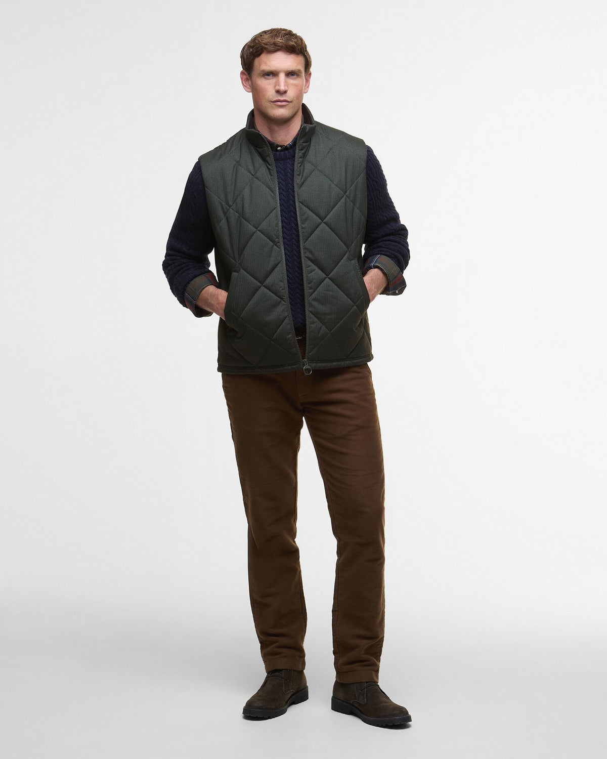 Winter Finn Gilet - Olive